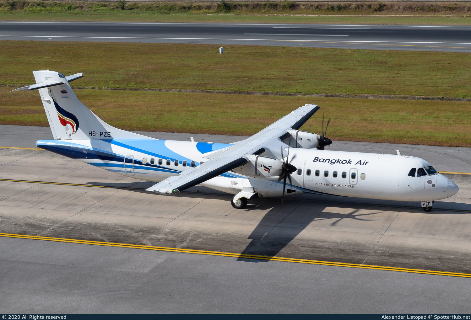 Photo of HS-PZE - ATR 72-600 operated by Bangkok Airways