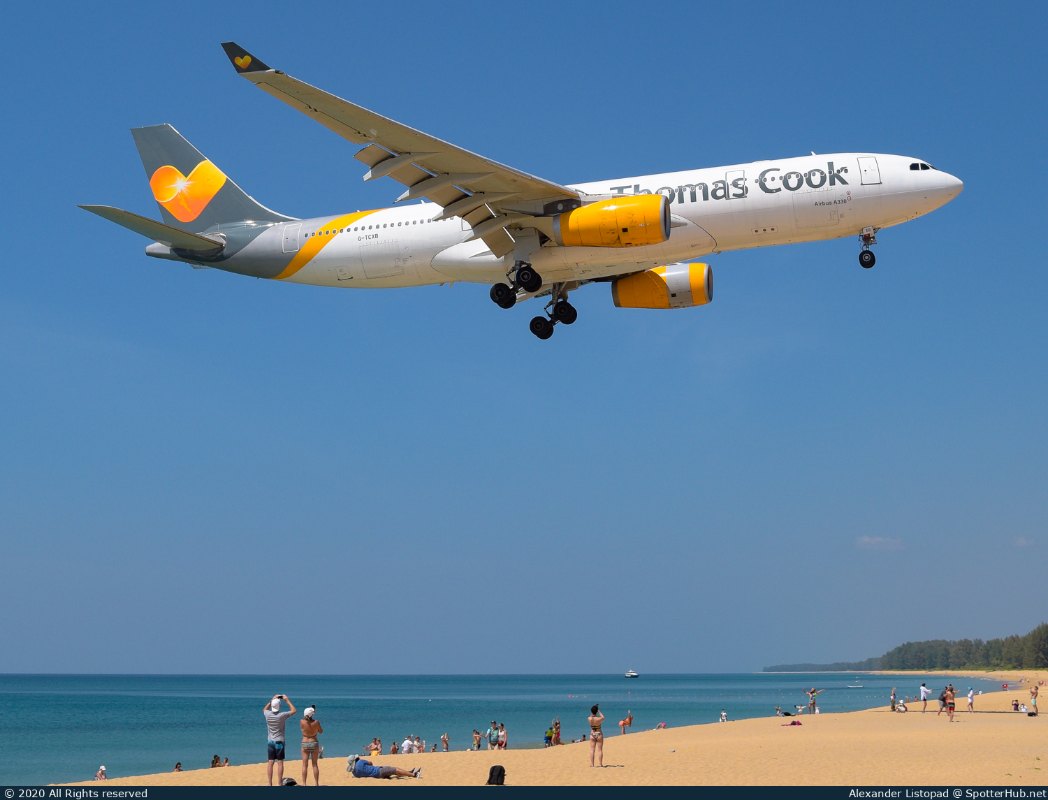 Photo of G-TCXB - Airbus A330-243 operated by Thomas Cook Airlines