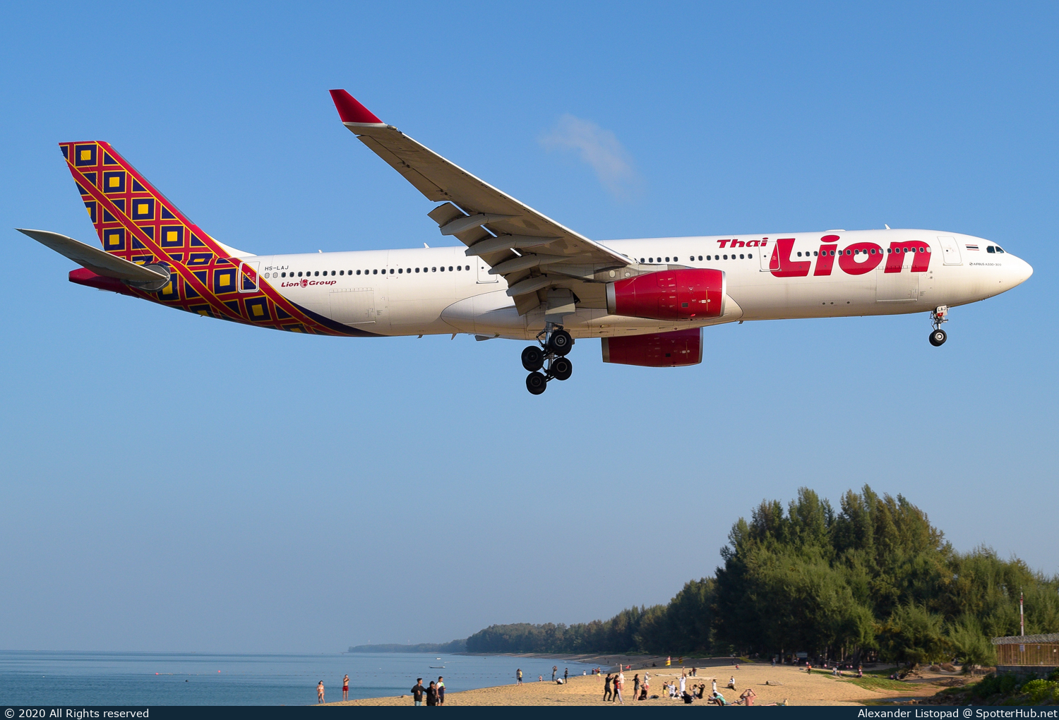 Photo of HS-LAJ - Airbus A330-343 operated by Thai Lion Air