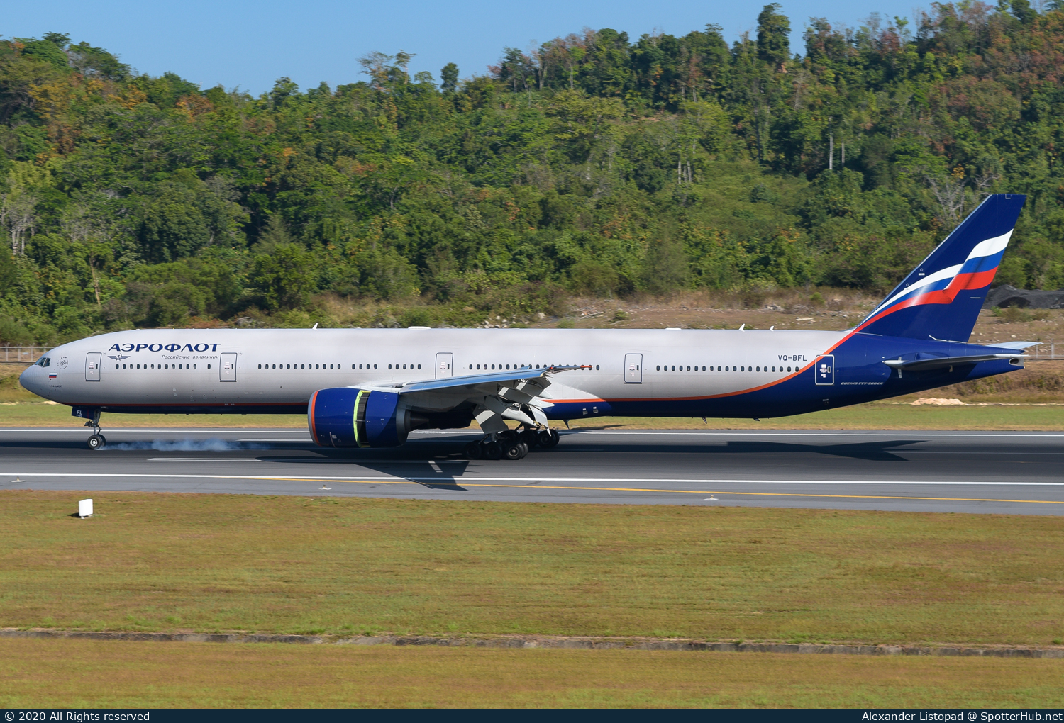 Photo of VQ-BFL - Boeing 777-3M0(ER) operated by Aeroflot