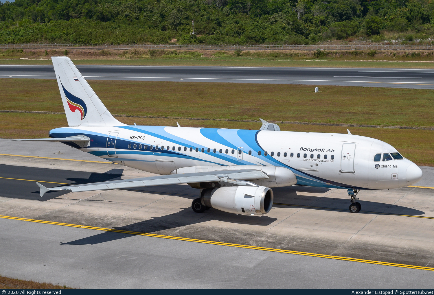 Photo of HS-PPC - Airbus A319-132 operated by Bangkok Airways