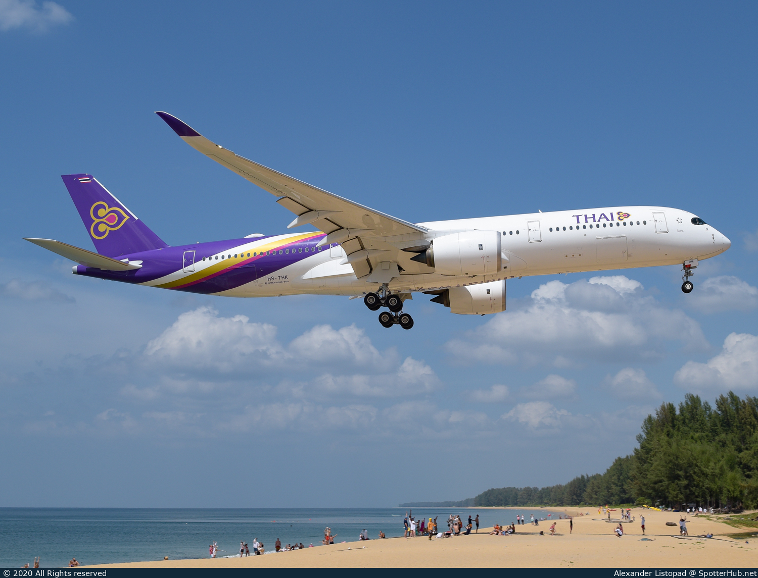 Photo of HS-THK - Airbus A350-941 operated by Thai Airways International