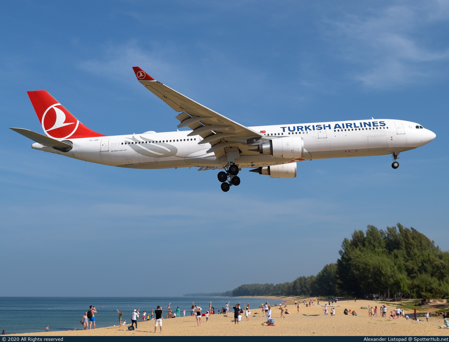 Photo of TC-JOK - Airbus A330-303 operated by Turkish Airlines