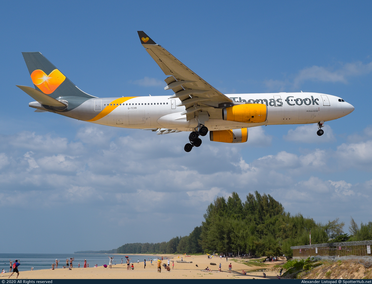 Photo of G-TCXB - Airbus A330-243 operated by Thomas Cook Airlines