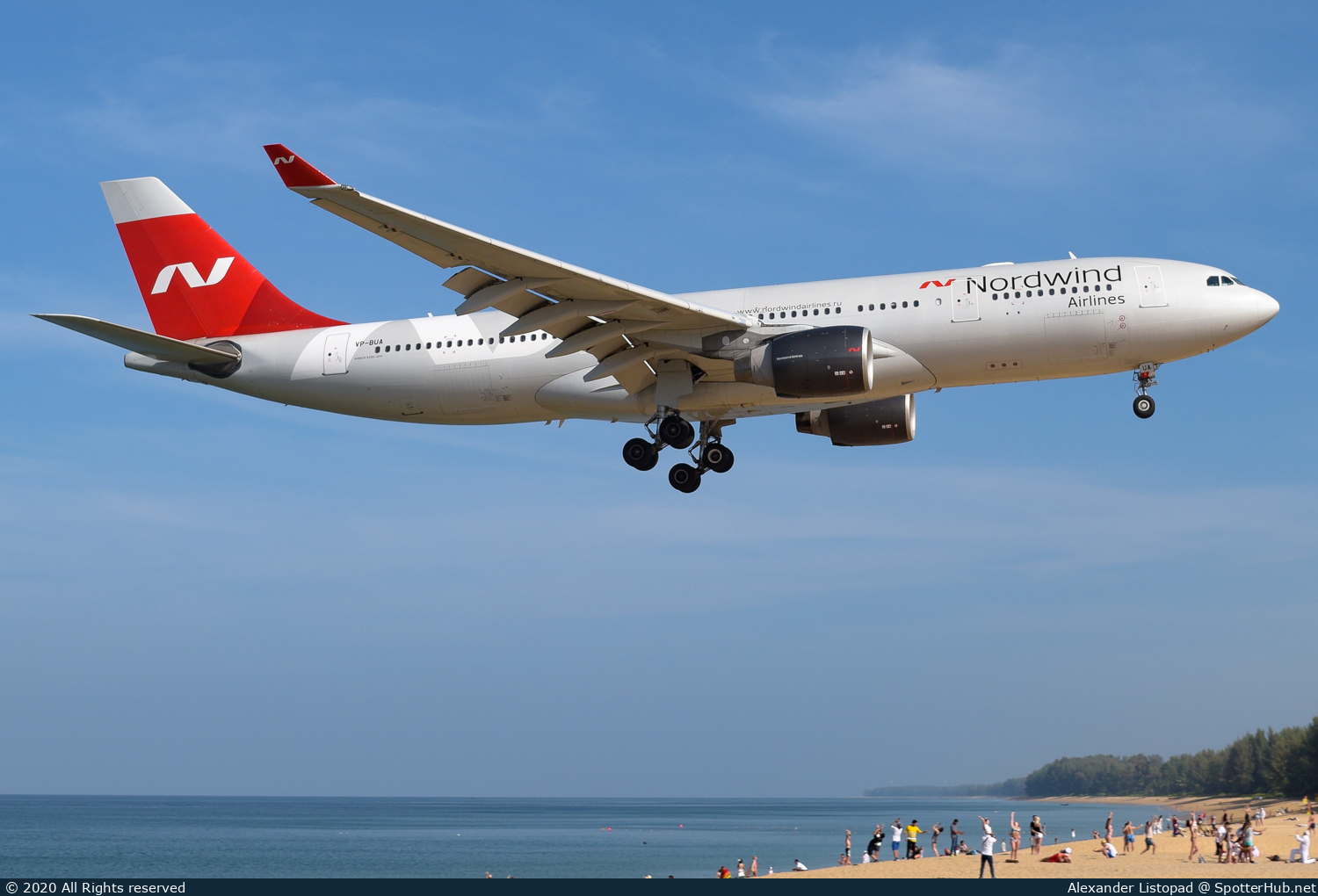 Photo of VP-BUA - Airbus A330-223 operated by Nordwind Airlines