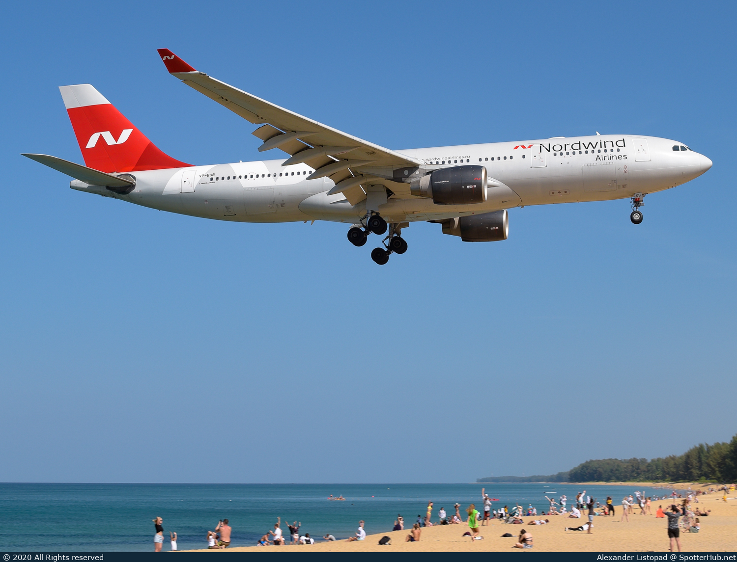 Photo of VP-BUB - Airbus A330-223 operated by Nordwind Airlines