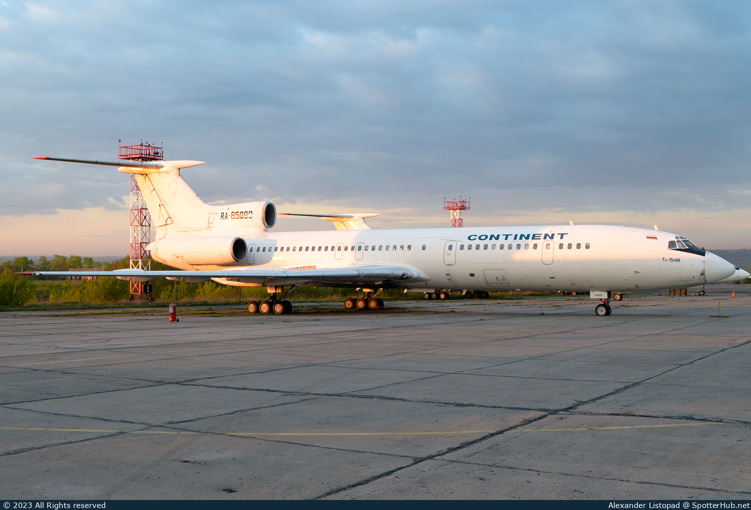 Photo of RA-85099 - Tupolev Tu-154M operated by Air Company Continent