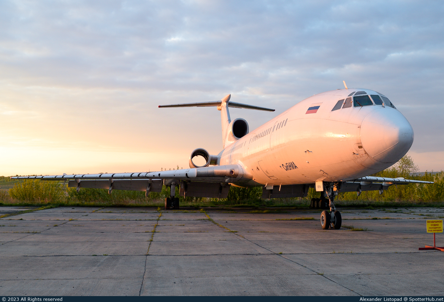 Photo of 85754 - Tupolev Tu-154M operated by SibNIA Siberian Aviation Research Institute
