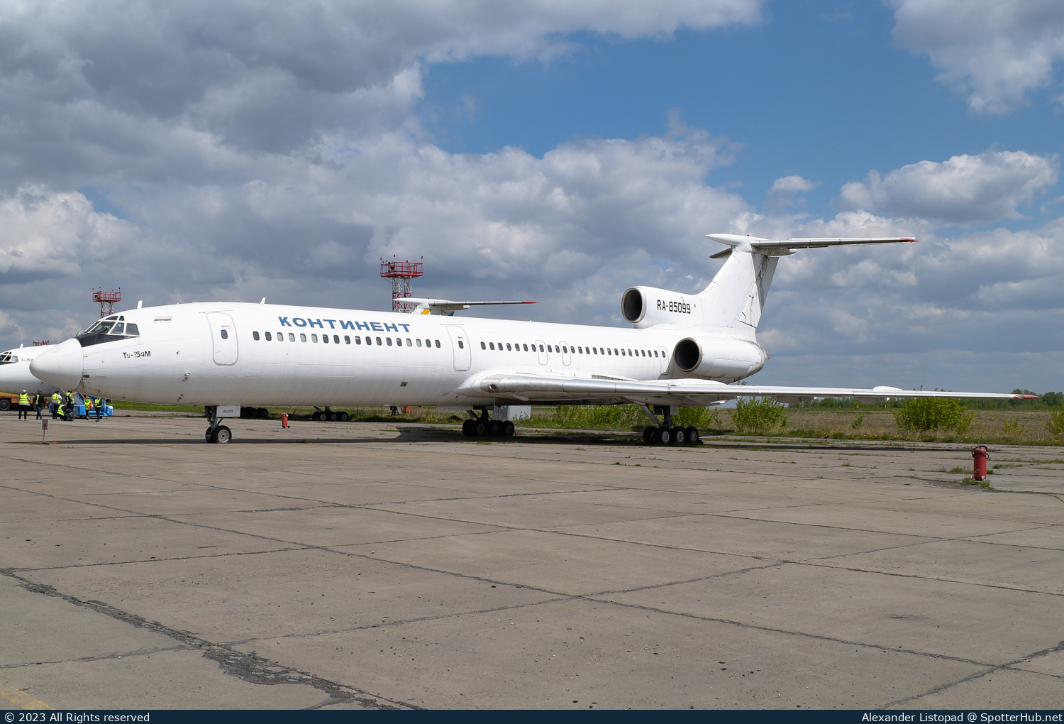 Photo of RA-85099 - Tupolev Tu-154M operated by Air Company Continent