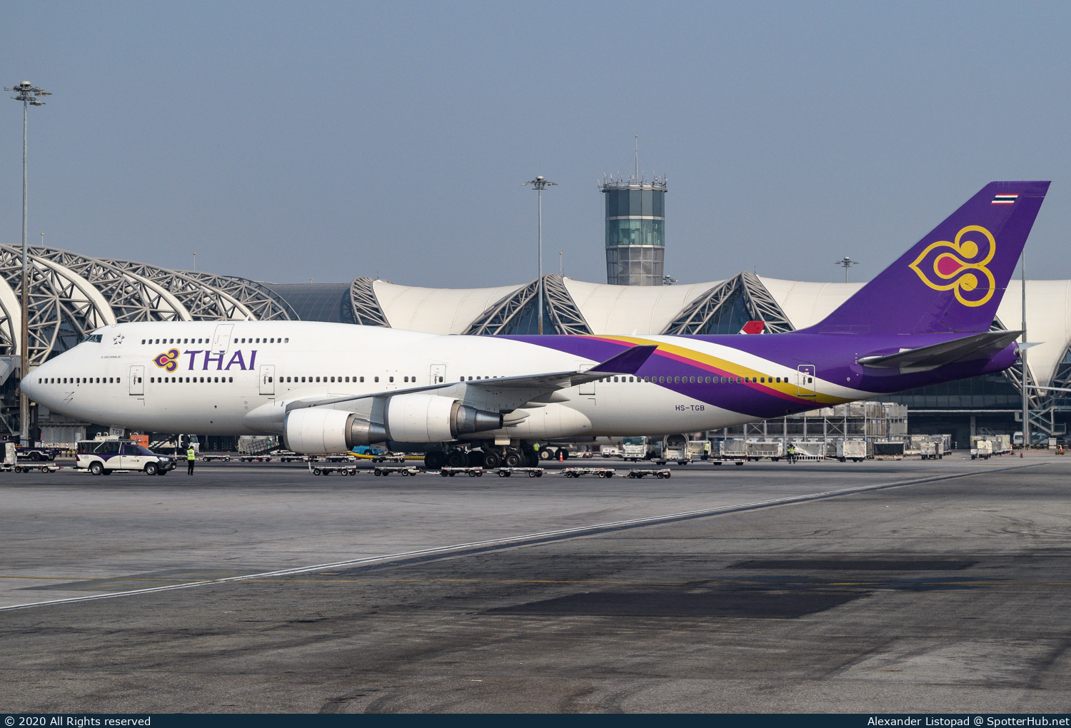 Photo of HS-TGB - Boeing 747-4D7 operated by Thai Airways International