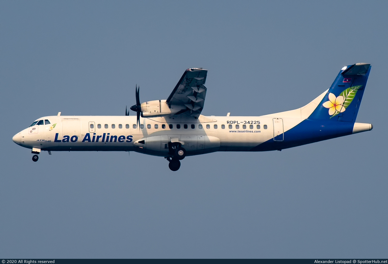 Photo of RDPL-34225 - ATR 72-600 operated by Lao Airlines
