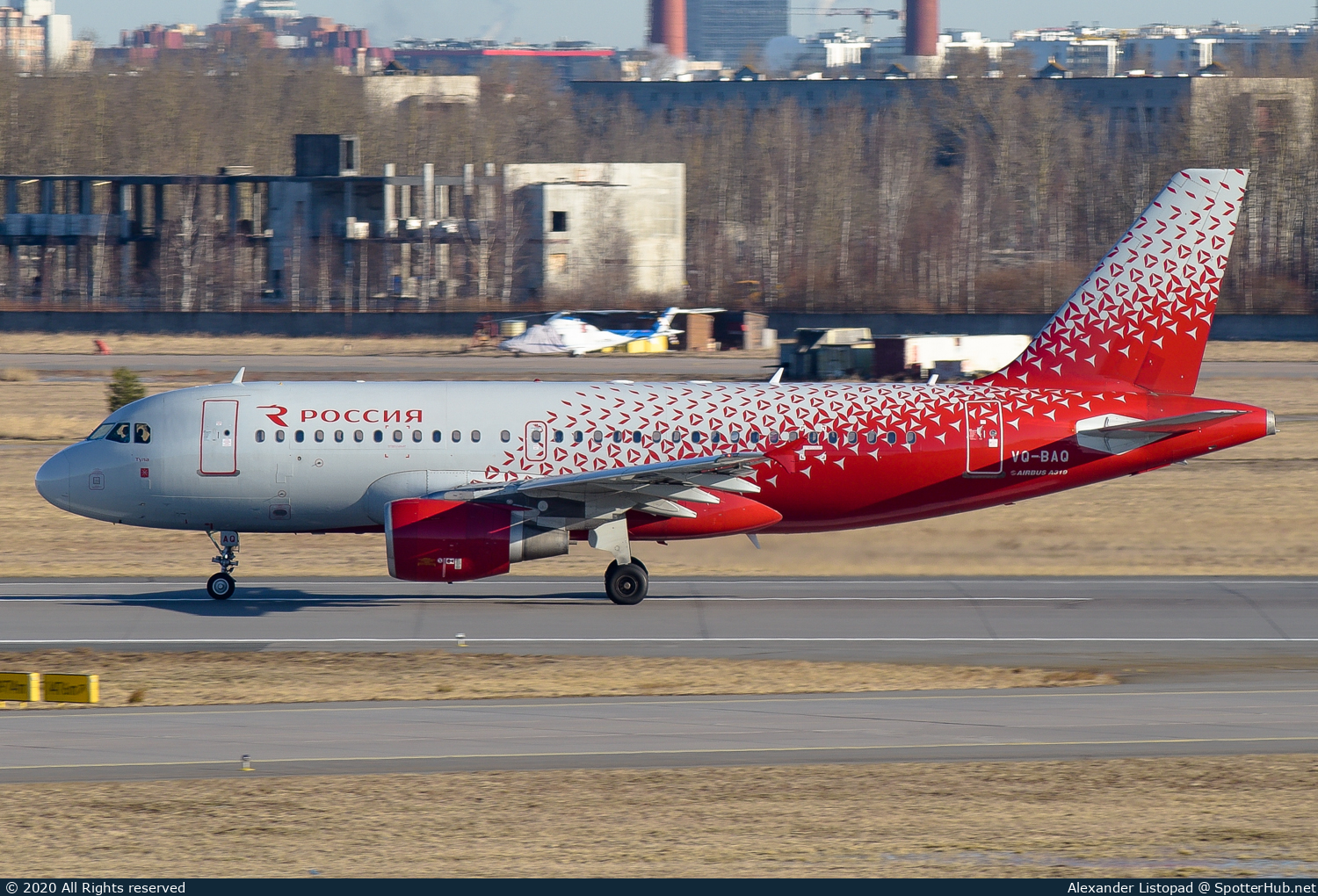 Photo of VQ-BAQ - Airbus A319-111 operated by Rossiya Airlines