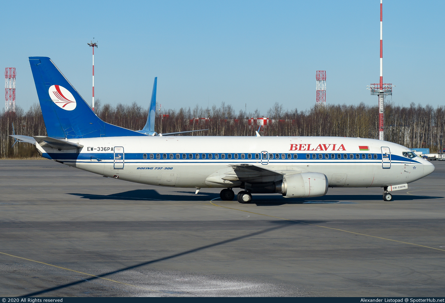 Photo of EW-336PA - Boeing 737-3Q8 operated by Belavia