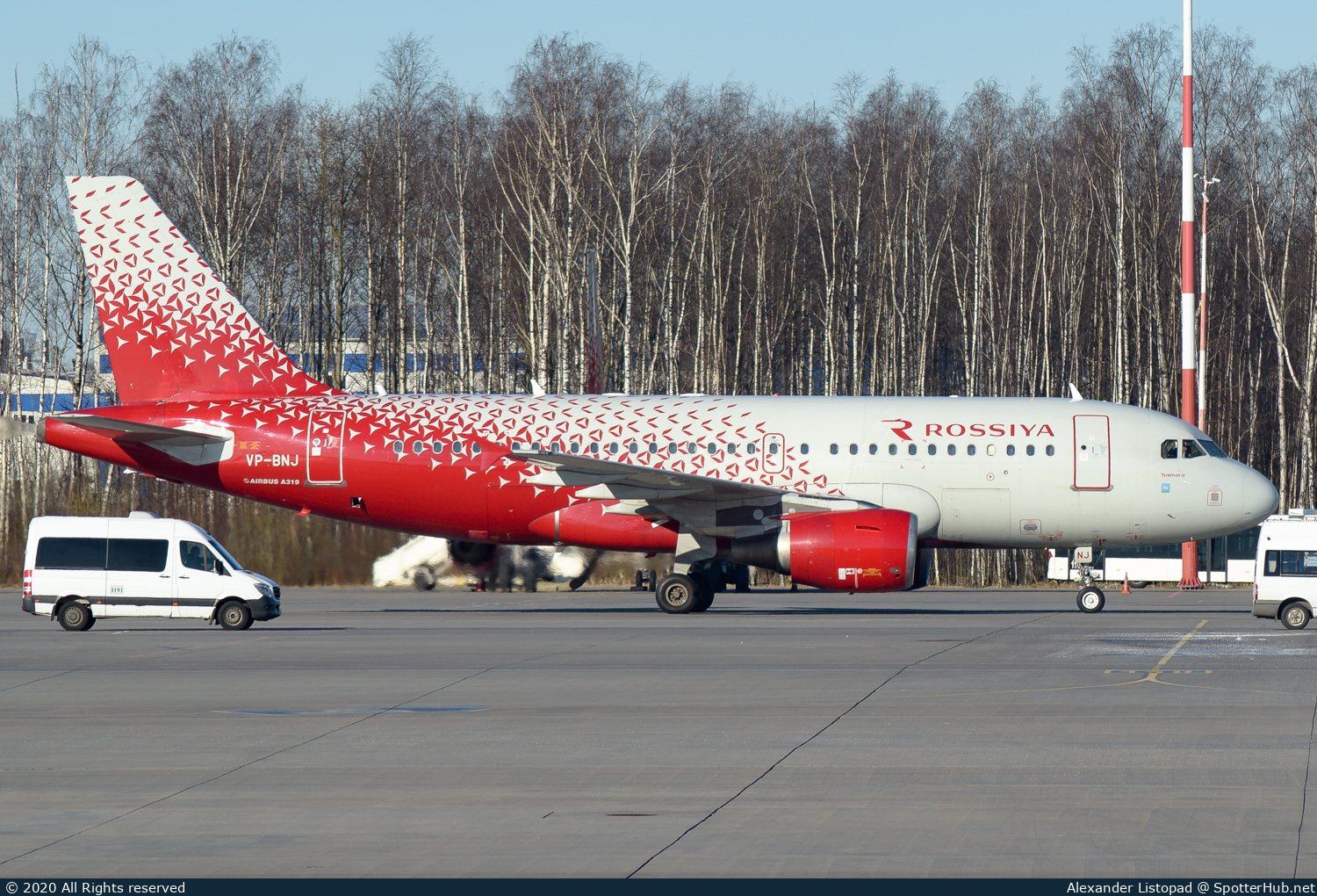 Photo of VP-BNJ - Airbus A319-111 operated by Rossiya Airlines