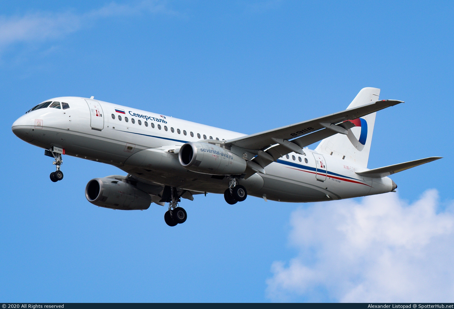 Photo of RA-89118 - Sukhoi Superjet 100-95B operated by Severstal Avia
