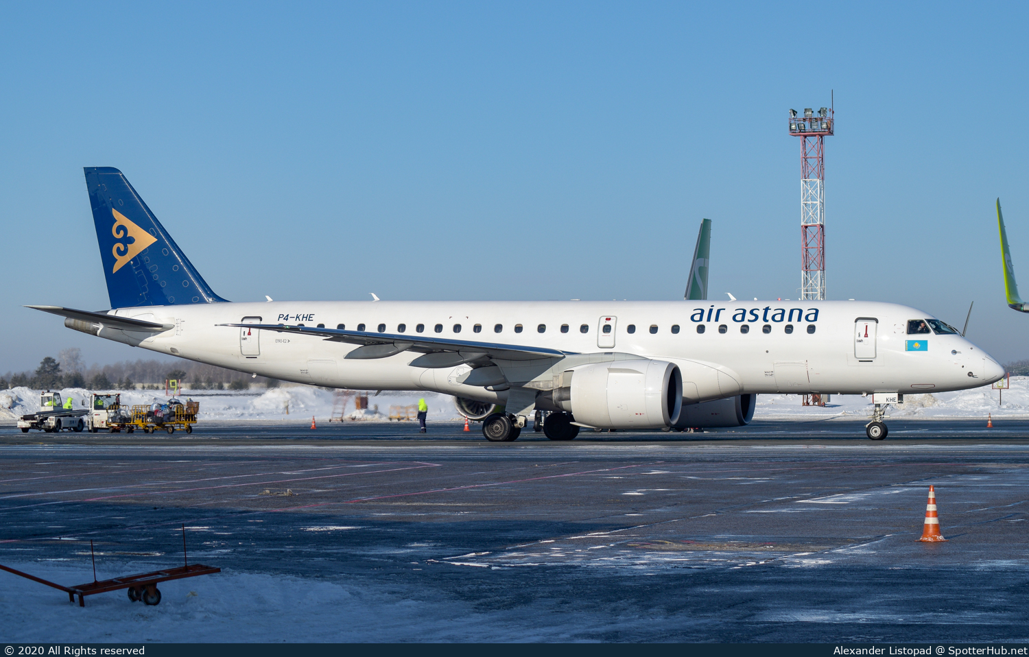 Photo of P4-KHE - Embraer ERJ-190-E2 operated by Air Astana