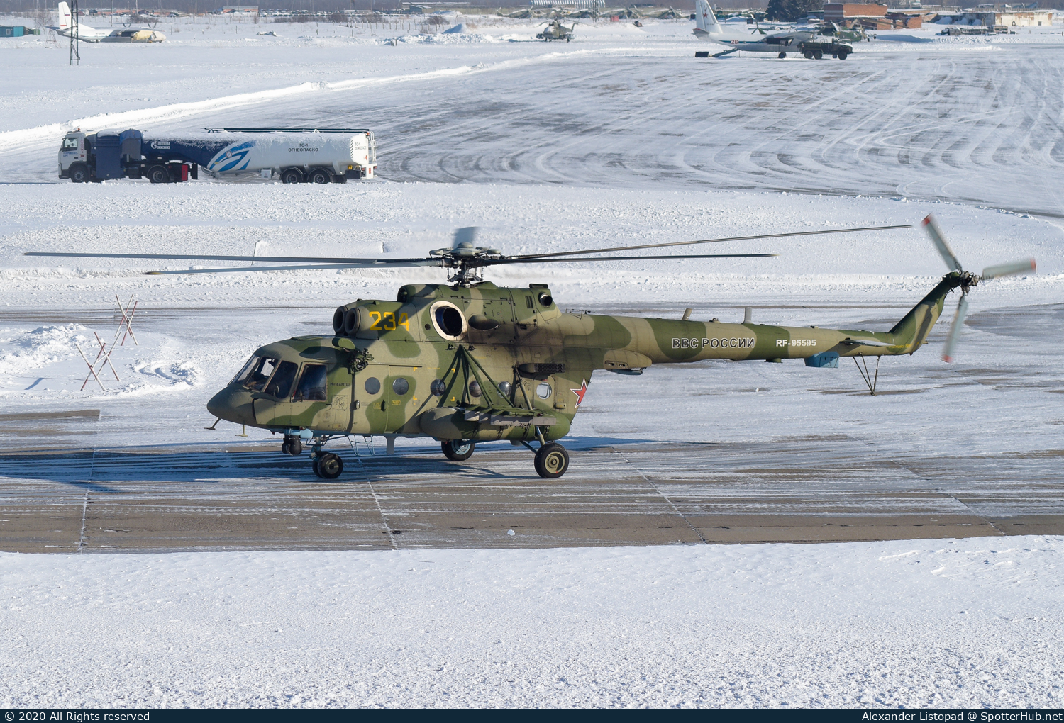 Photo of RF-95595 - Mil Mi-8AMTSh operated by Russian Air Force