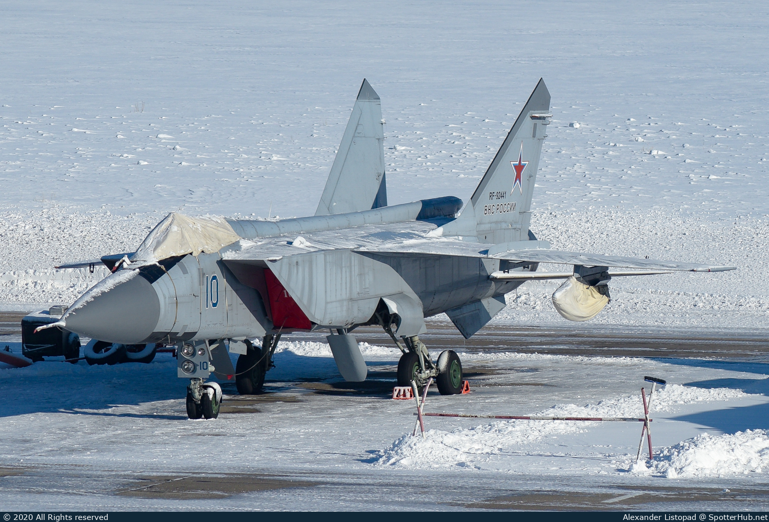 Photo of RF-92441 - Mikoyan-Gurevich MiG-31BM Foxhound operated by Russian Air Force