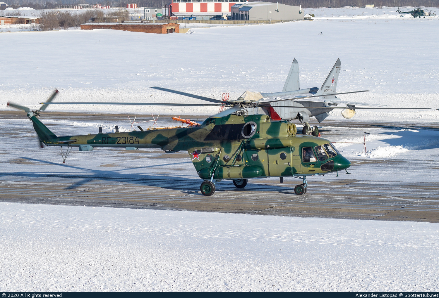 Photo of RF-23184 - Mil Mi-8AMTSh operated by Russian Air Force