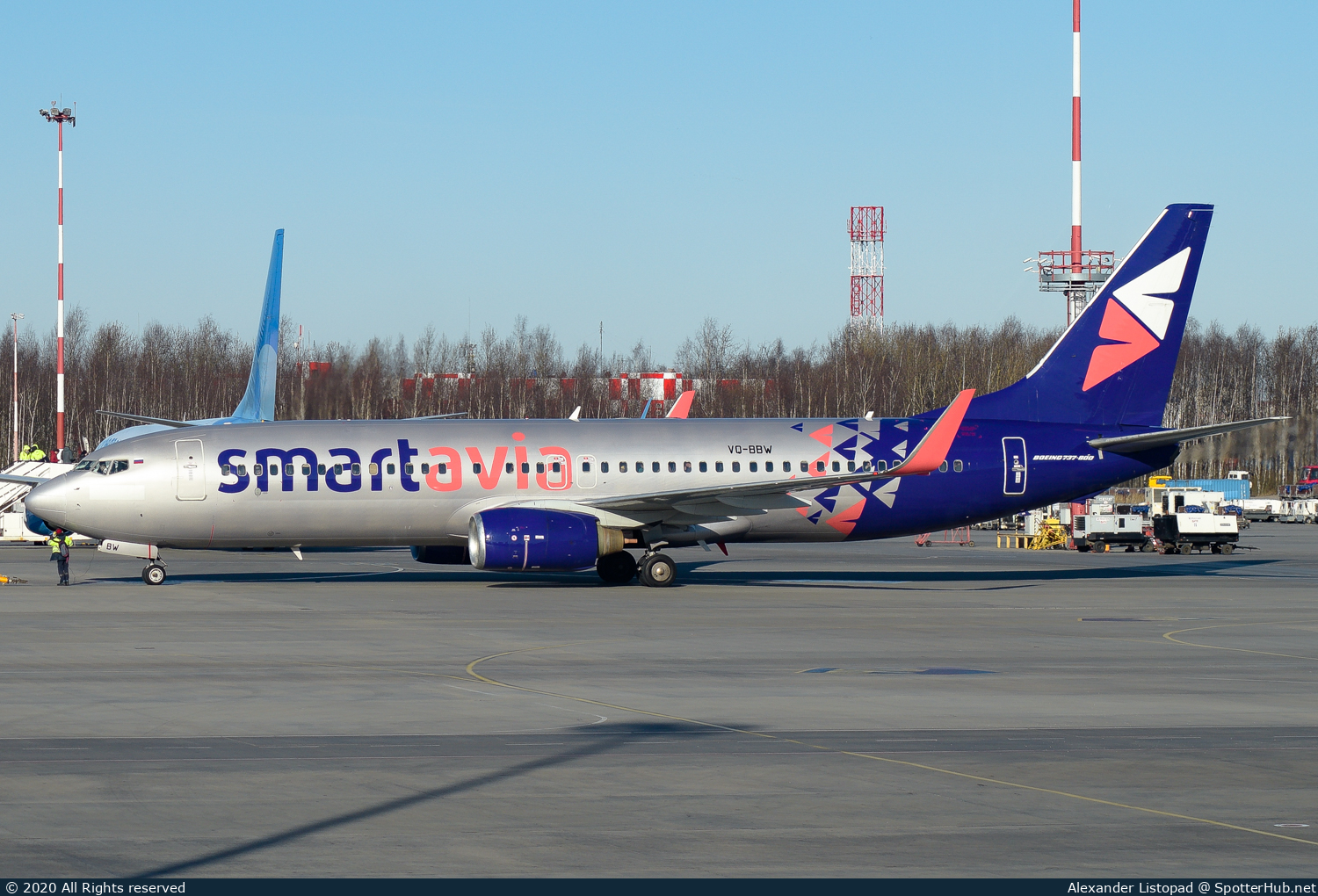 Photo of VQ-BBW - Boeing 737-86N operated by Smartavia