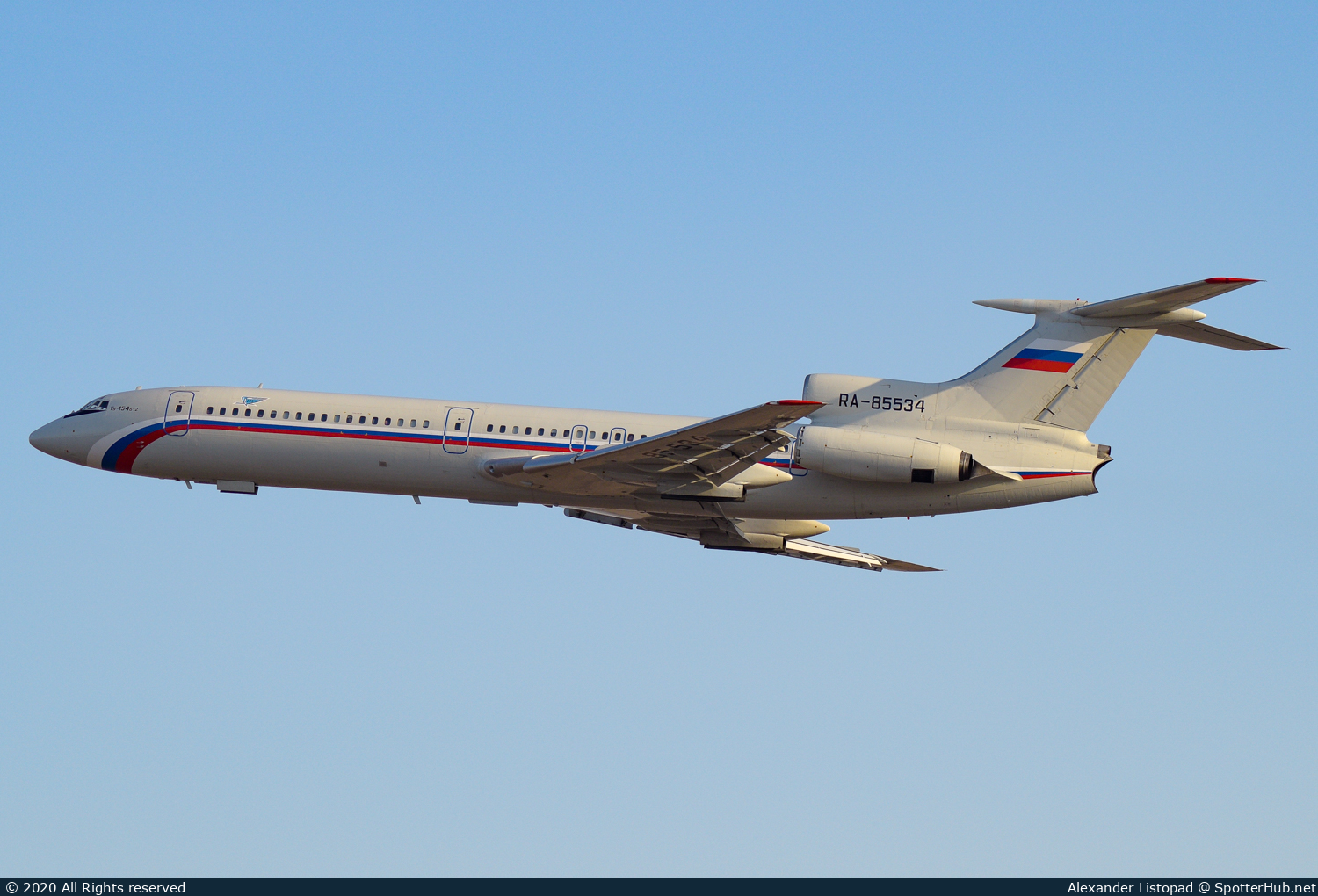 Photo of RA-85534 - Tupolev Tu-154B-2 operated by Russian Air Force