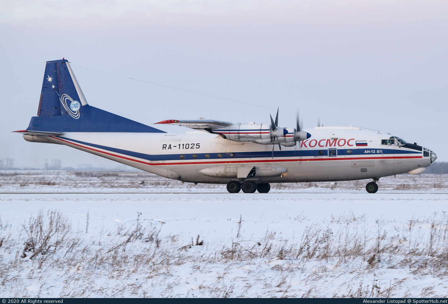 Photo of RA-11025 - Antonov An-12BP operated by Kosmos Airlines
