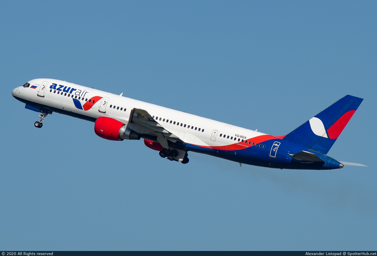 Photo of VQ-BQA - Boeing 757-2Q8 operated by Azur Air