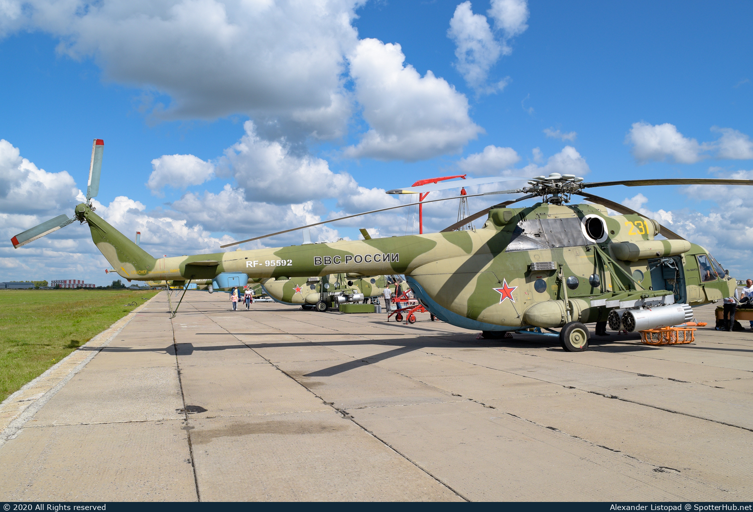Photo of RF-95592 - Mil Mi-8AMTSh operated by Russian Air Force