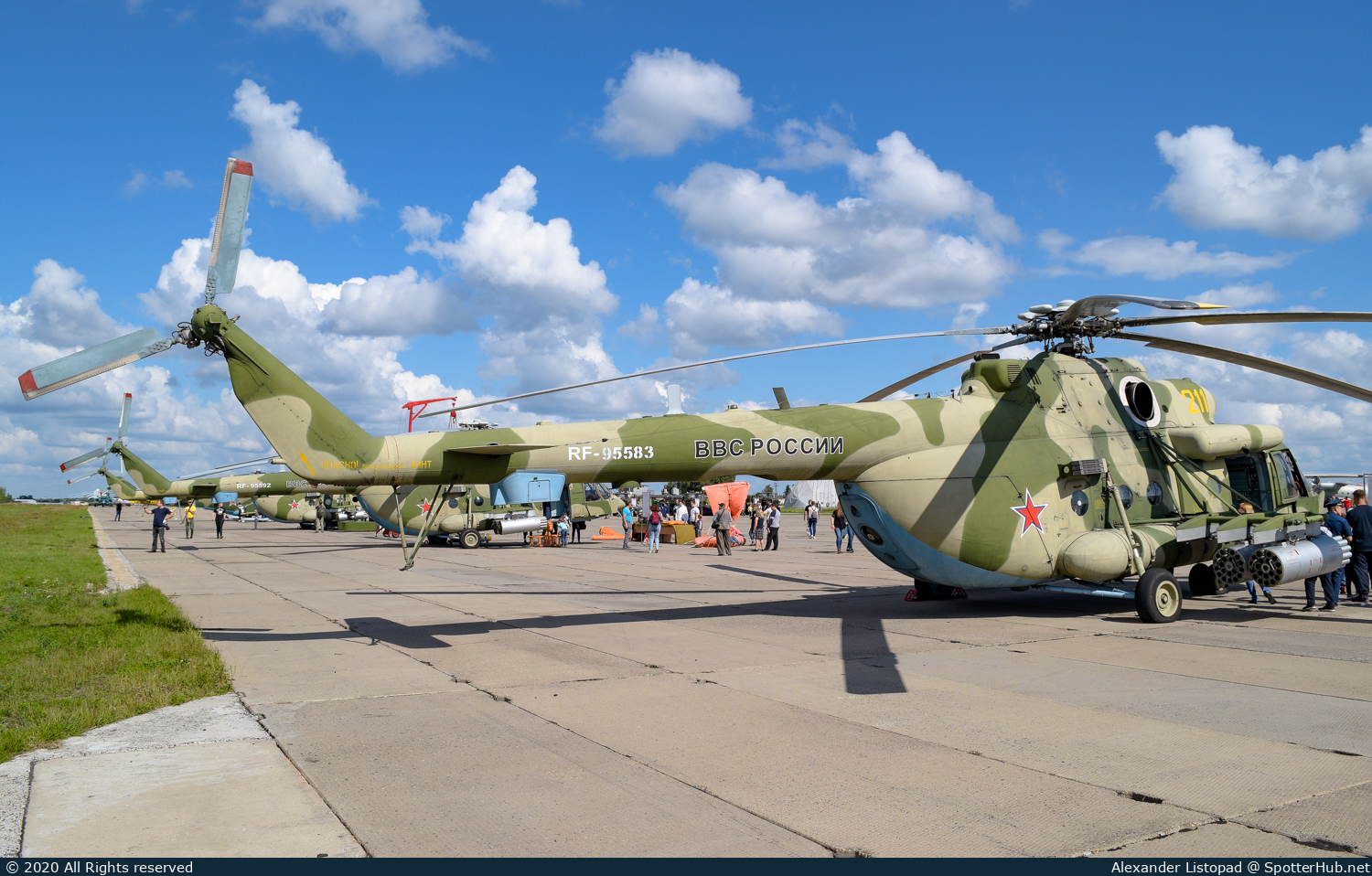 Photo of RF-95583 - Mil Mi-8AMTShV operated by Russian Air Force