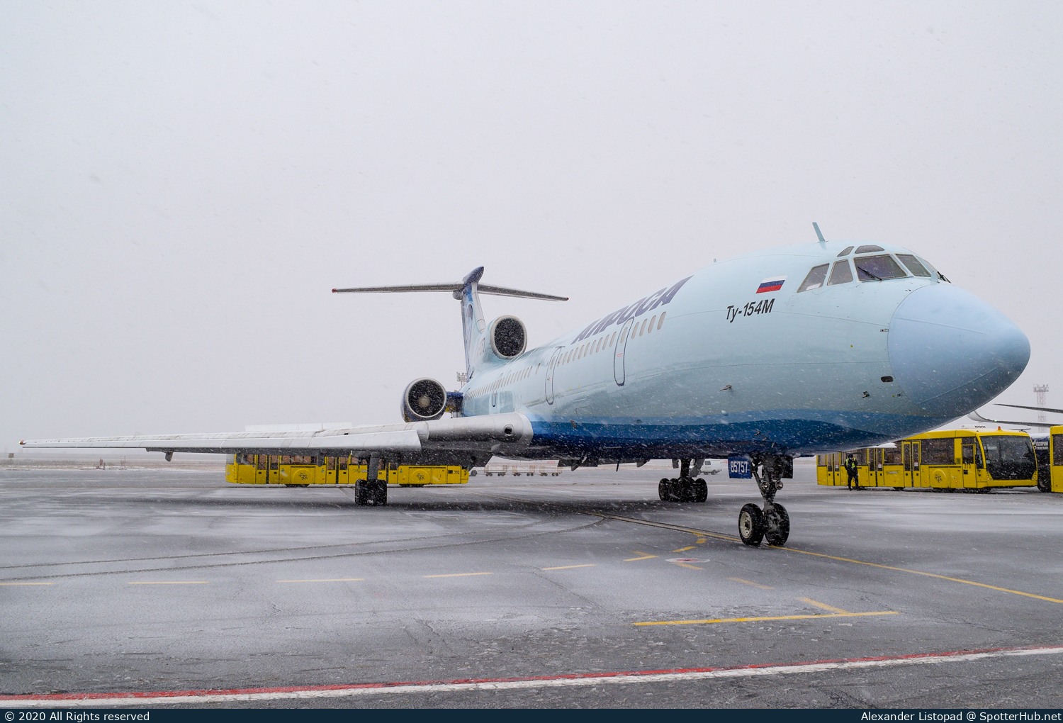 Photo of RA-85757 - Tupolev Tu-154M operated by Alrosa Airlines
