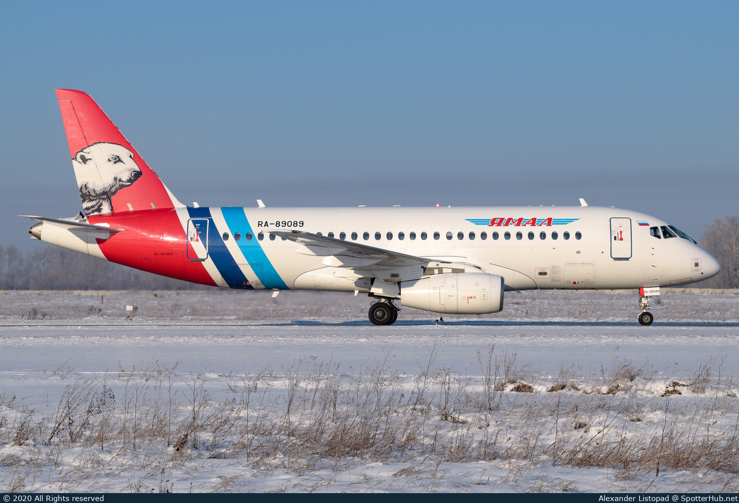 Photo of RA-89089 - Sukhoi Superjet 100-95LR operated by Yamal Airlines