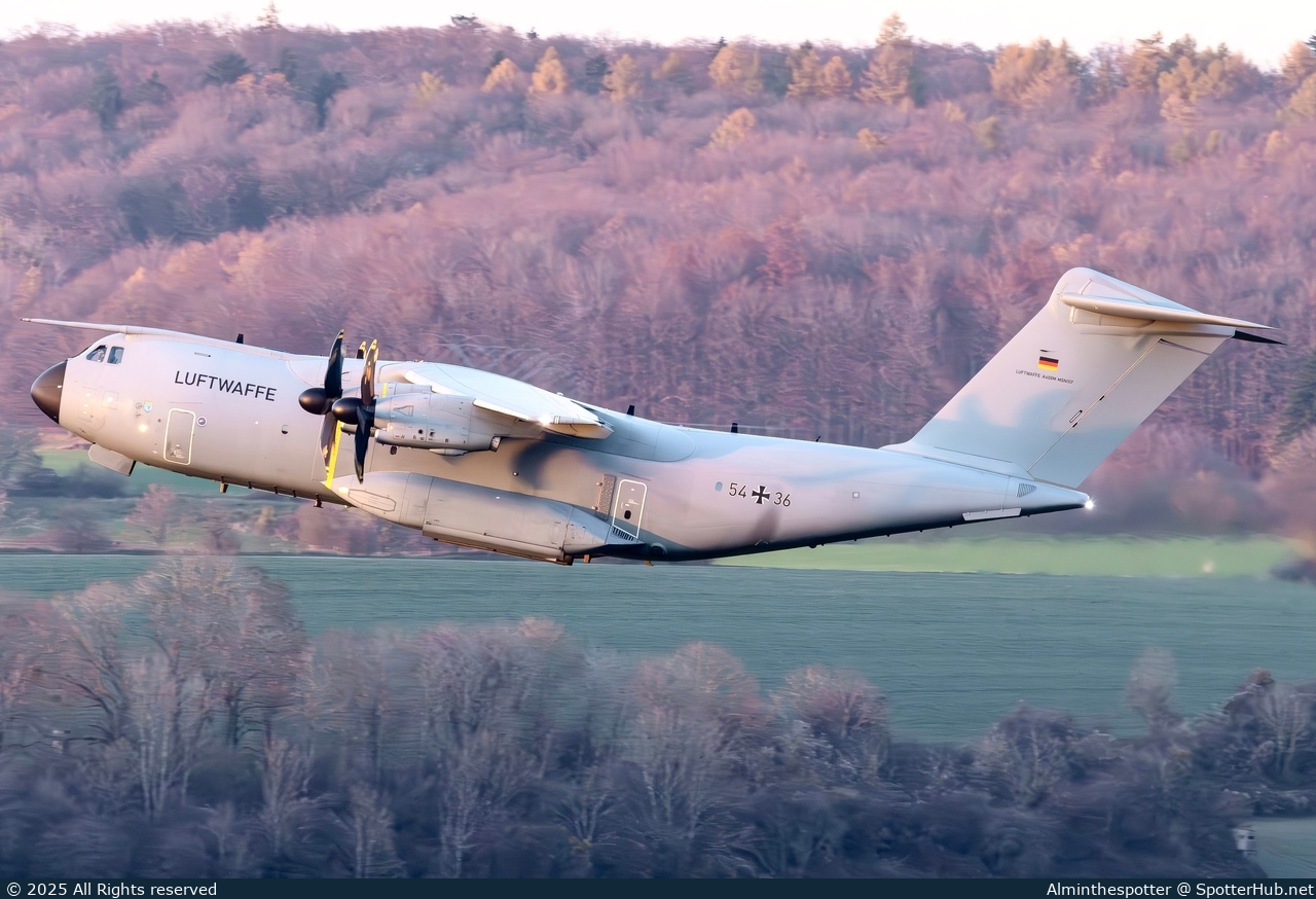 Photo of 54+36 - Airbus A400M Atlas operated by German Air Force