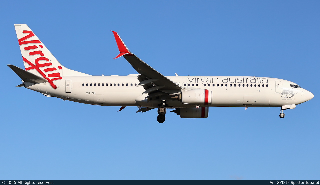 Photo of VH-YIS - Boeing 737-8FE operated by Virgin Australia Airlines