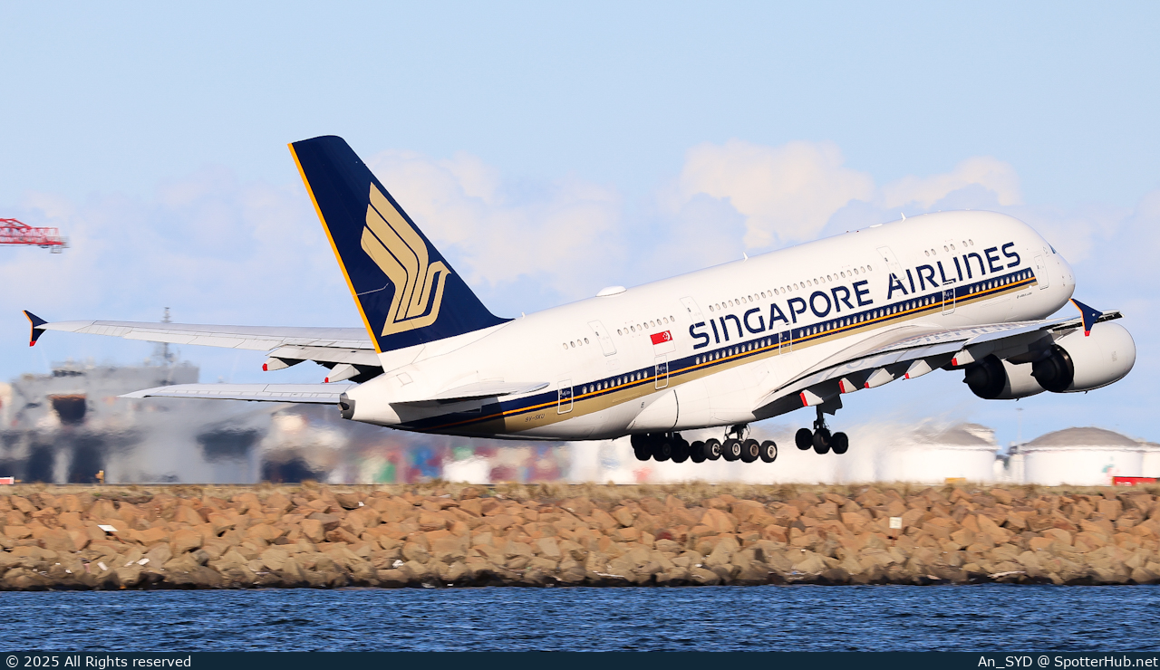 Photo of 9V-SKU - Airbus A380-841 operated by Singapore Airlines