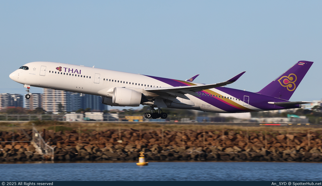 Photo of HS-THP - Airbus A350-941 operated by Thai Airways International