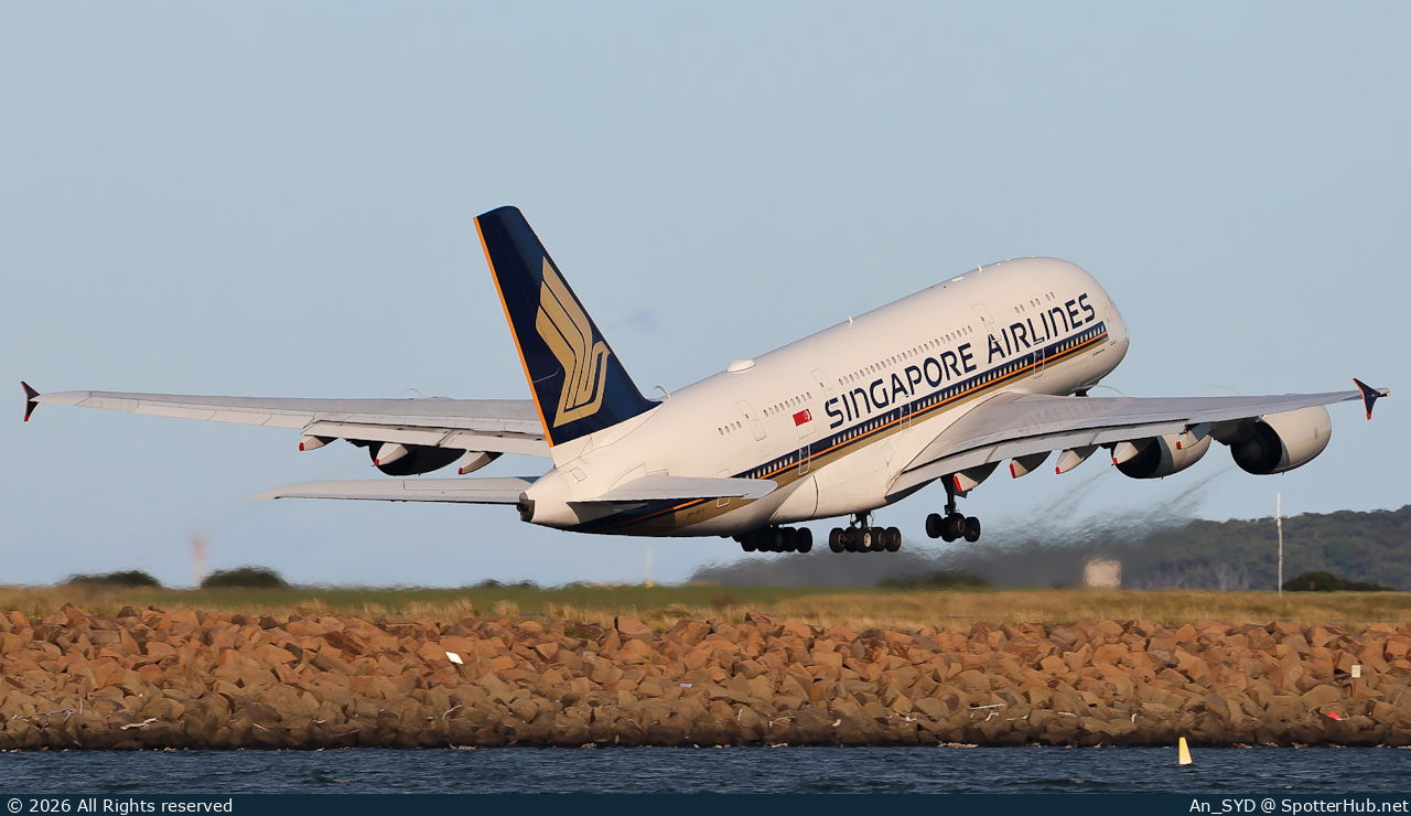 Photo of 9V-SKV - Airbus A380-841 operated by Singapore Airlines