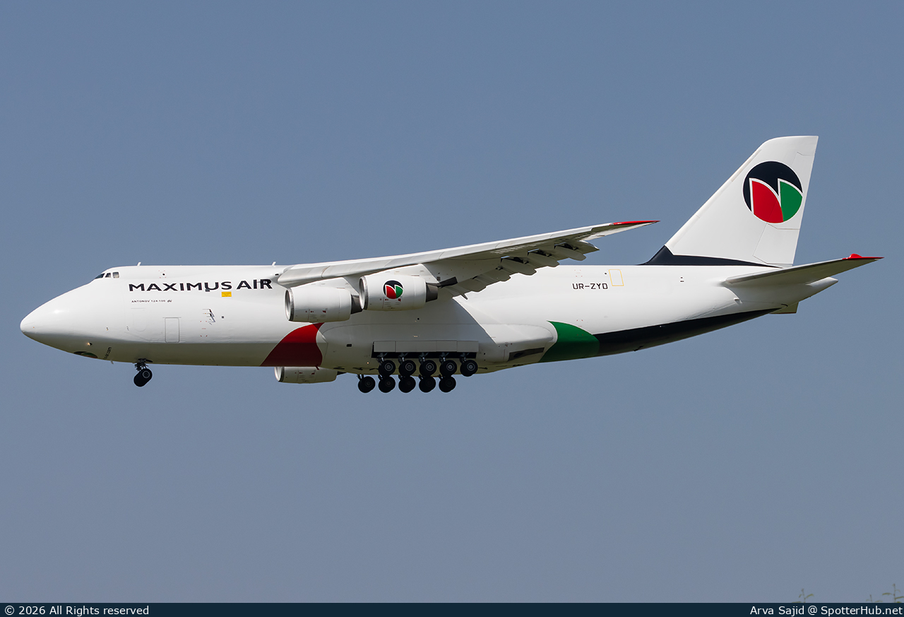 Photo of UR-ZYD - Antonov An-124-100 Ruslan operated by Maximus Air Cargo