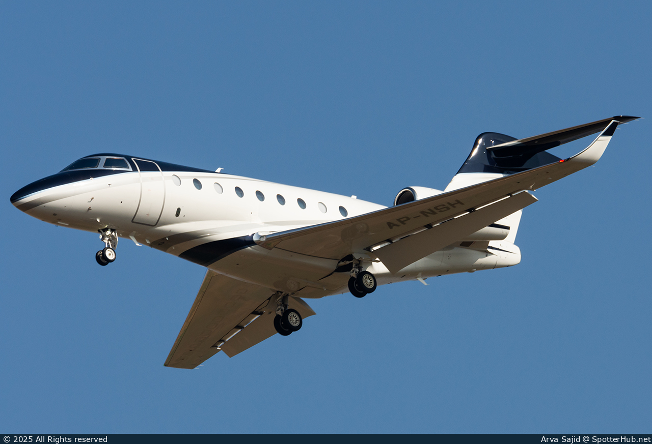 Photo of AP-NSH - Gulfstream G280 operated by Pakistan Aviators & Aviation