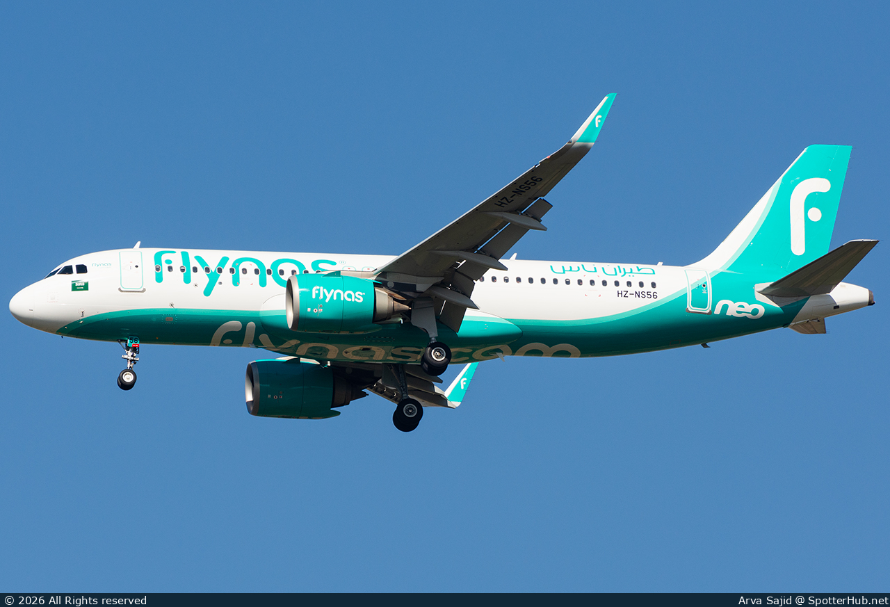 Photo of HZ-NS56 - Airbus A320-251N operated by Flynas