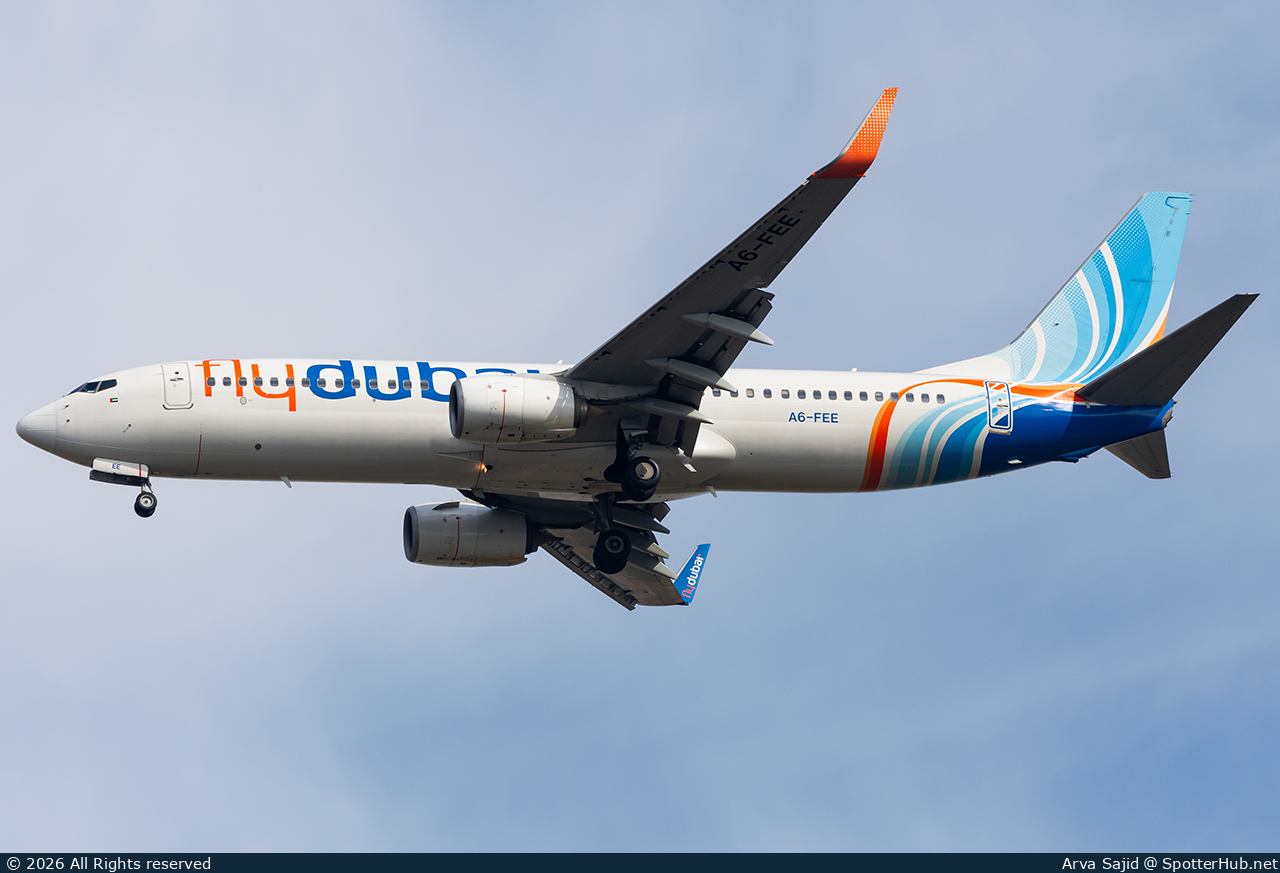 Photo of A6-FEE - Boeing 737-8KN operated by flydubai