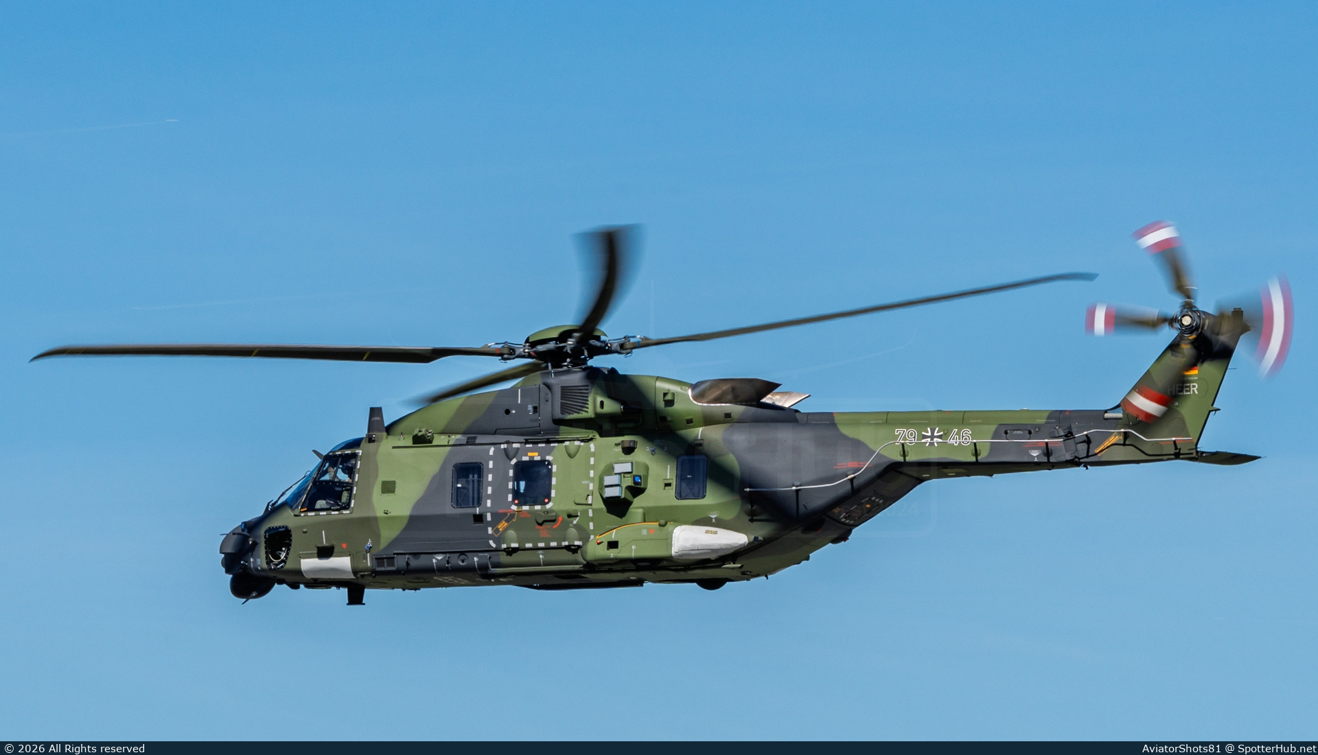 Photo of 79+46 - NHIndustries NH90 TTH operated by German Army
