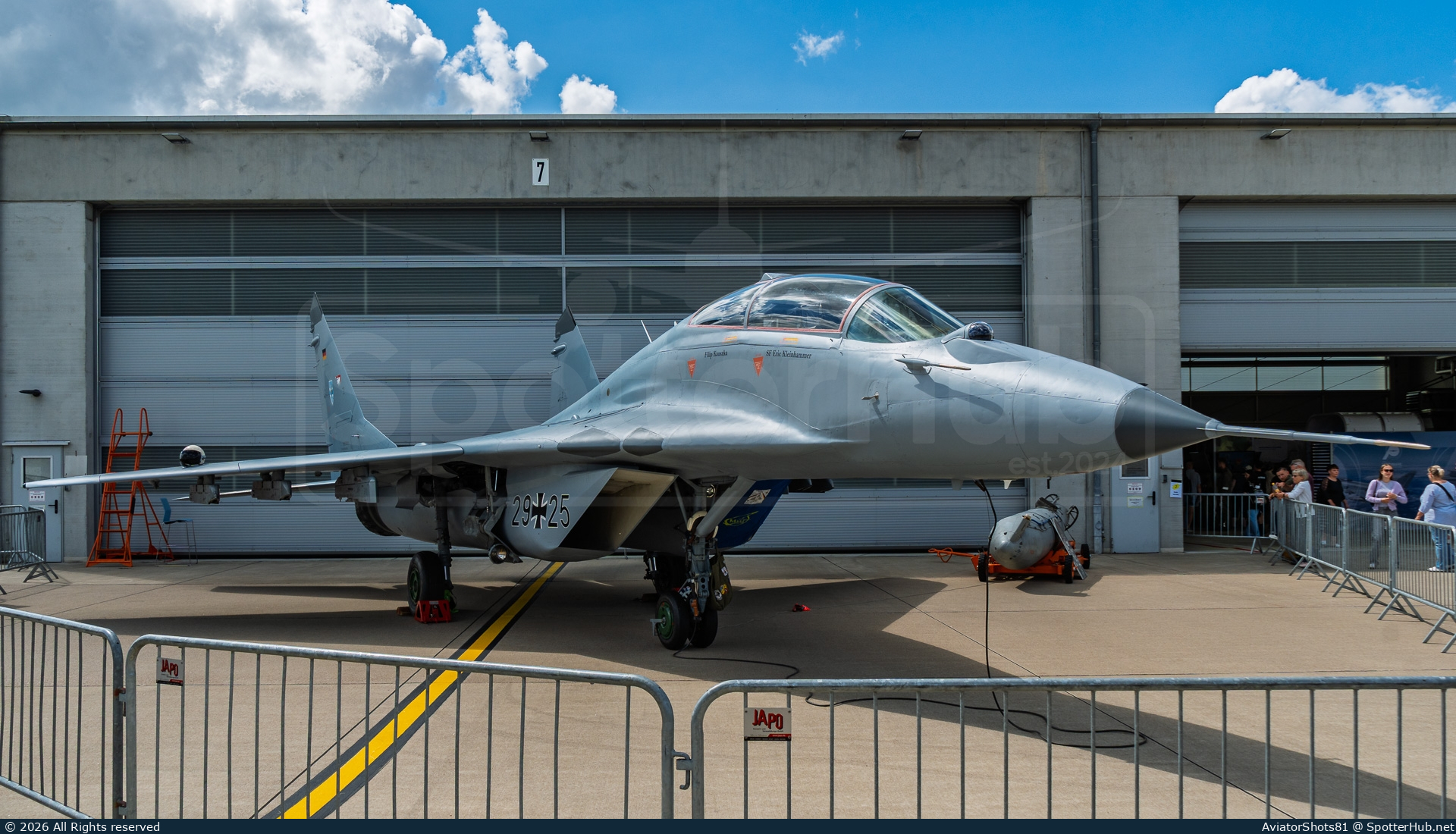 Photo of 29+25 - Mikoyan-Gurevich MiG-29GT Fulcrum-B operated by German Air Force