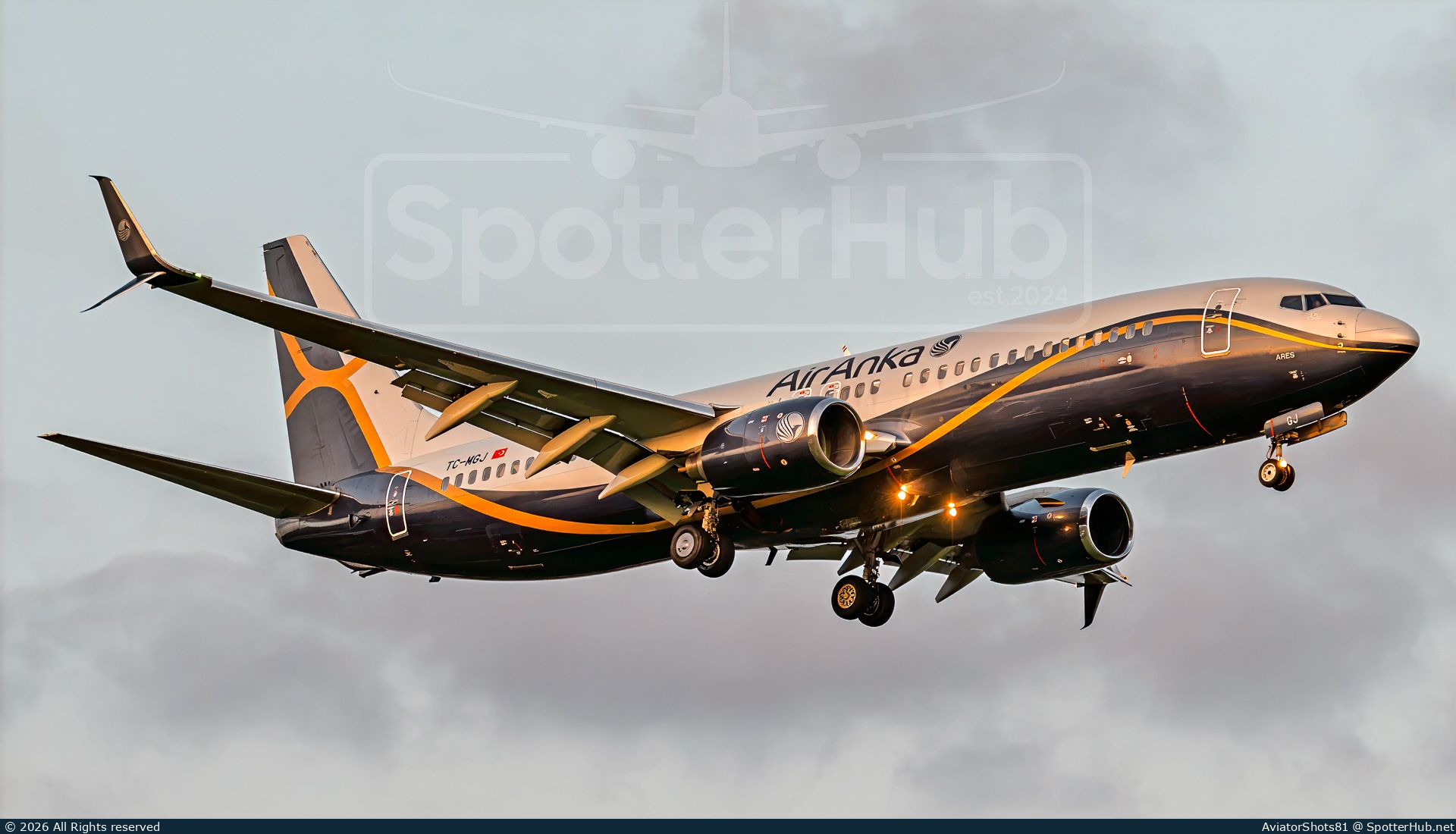 Photo of TC-MGJ - Boeing 737-85F operated by Air Anka (opb Mavi Gök Airlines)