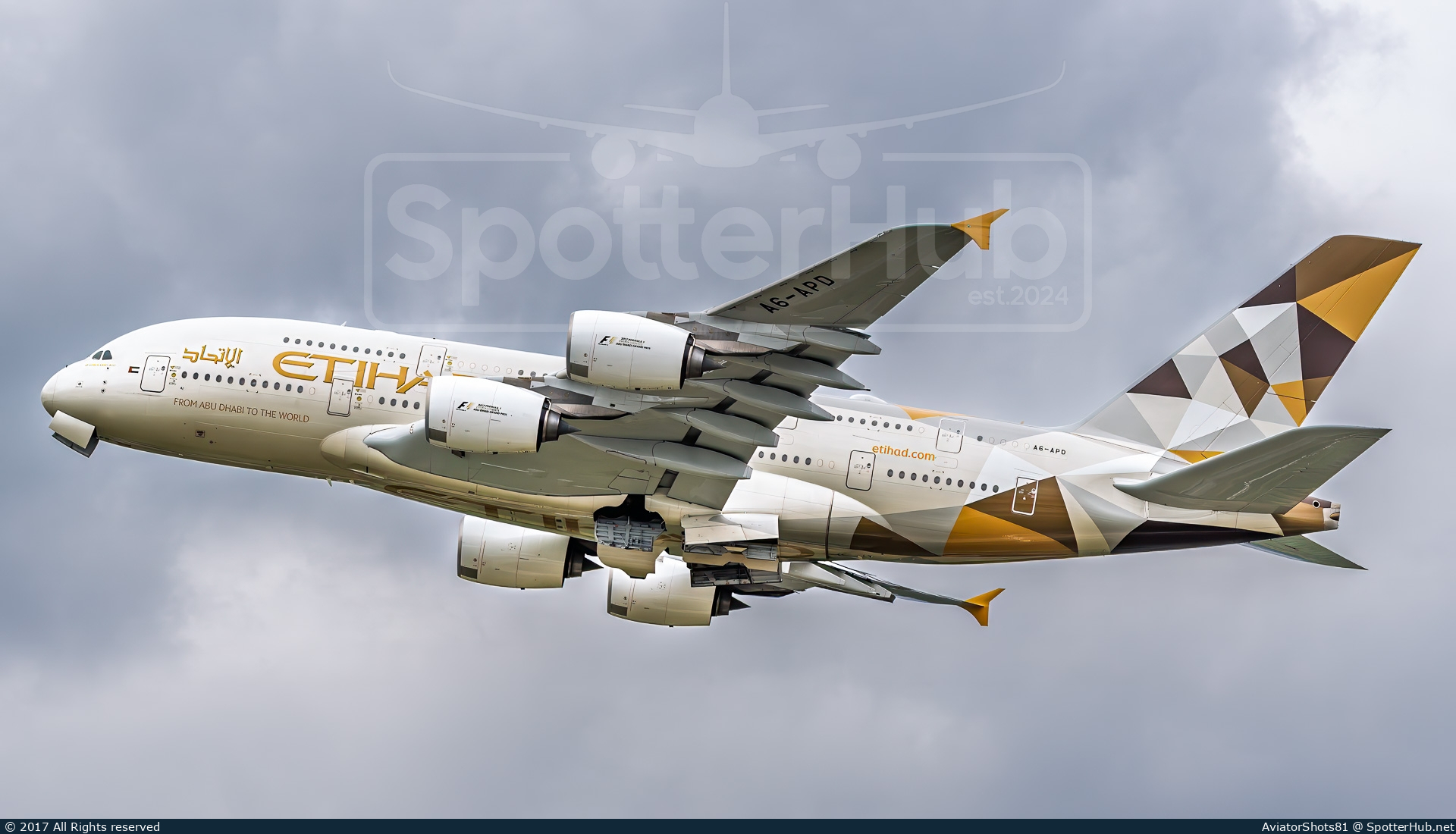 Photo of A6-APD - Airbus A380-861 operated by Etihad Airways
