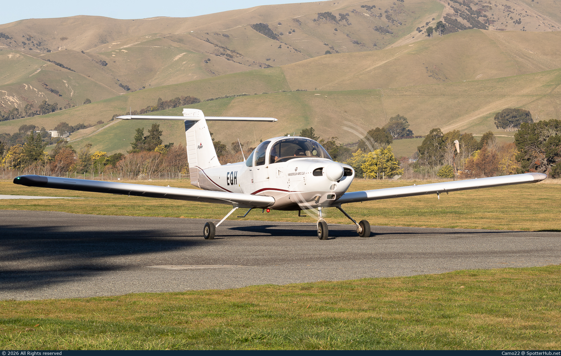 Photo of ZK-EQH - Piper PA-38-112 Tomahawk operated by Marlborough Aero Club