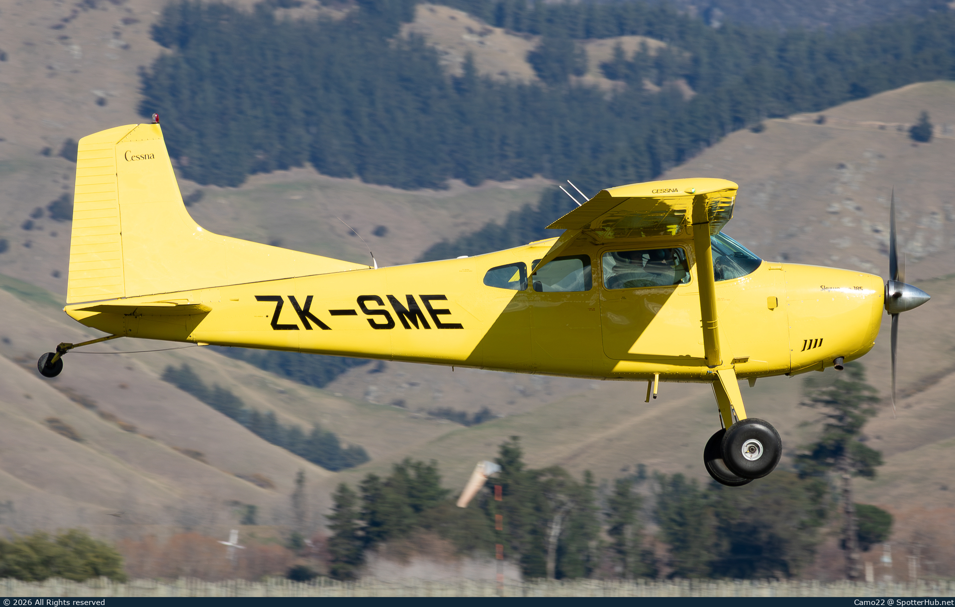 Photo of ZK-SME - Cessna 185A Skywagon operated by Private