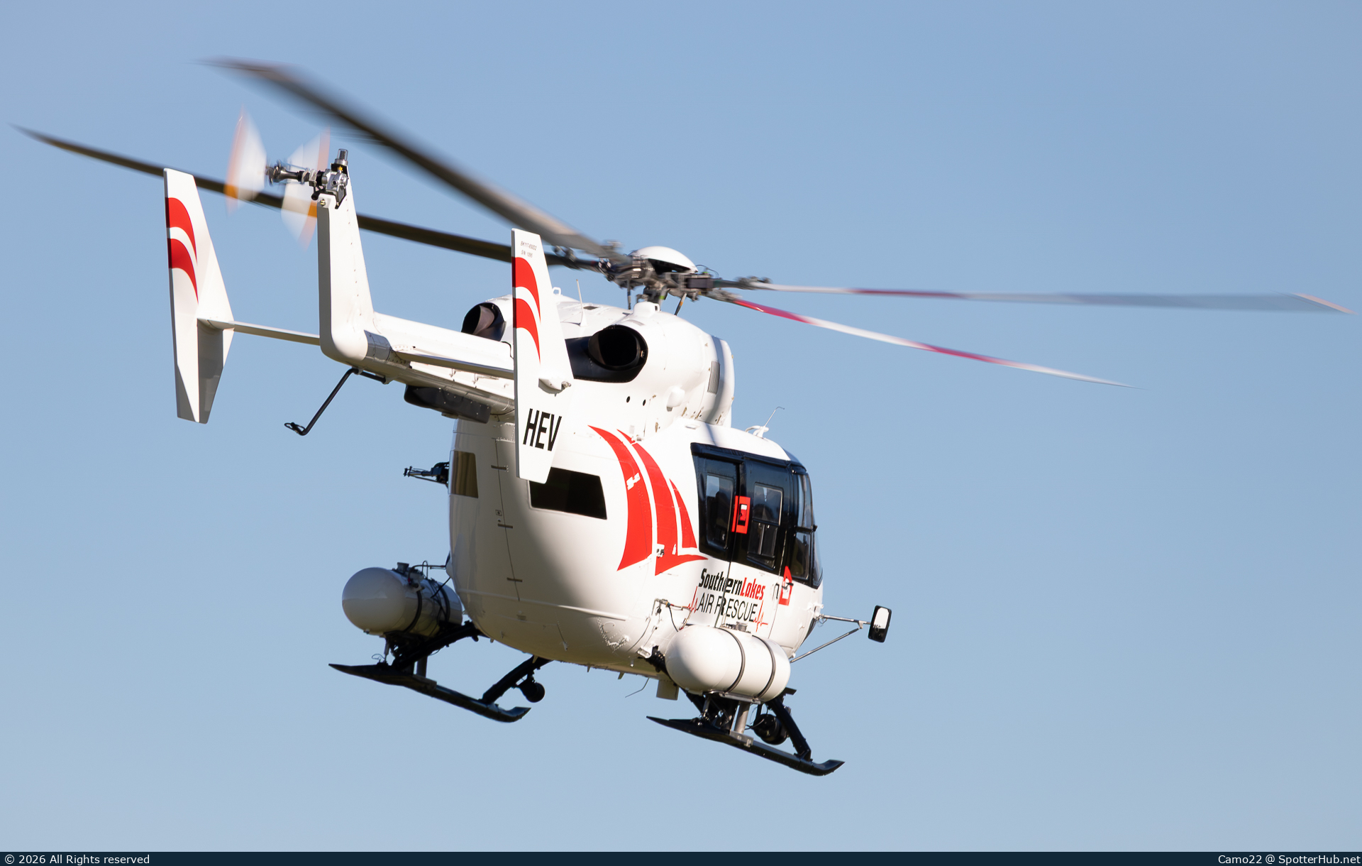 Photo of ZK-HEV - Kawasaki BK 117B-2 operated by Southern Lakes Helicopters