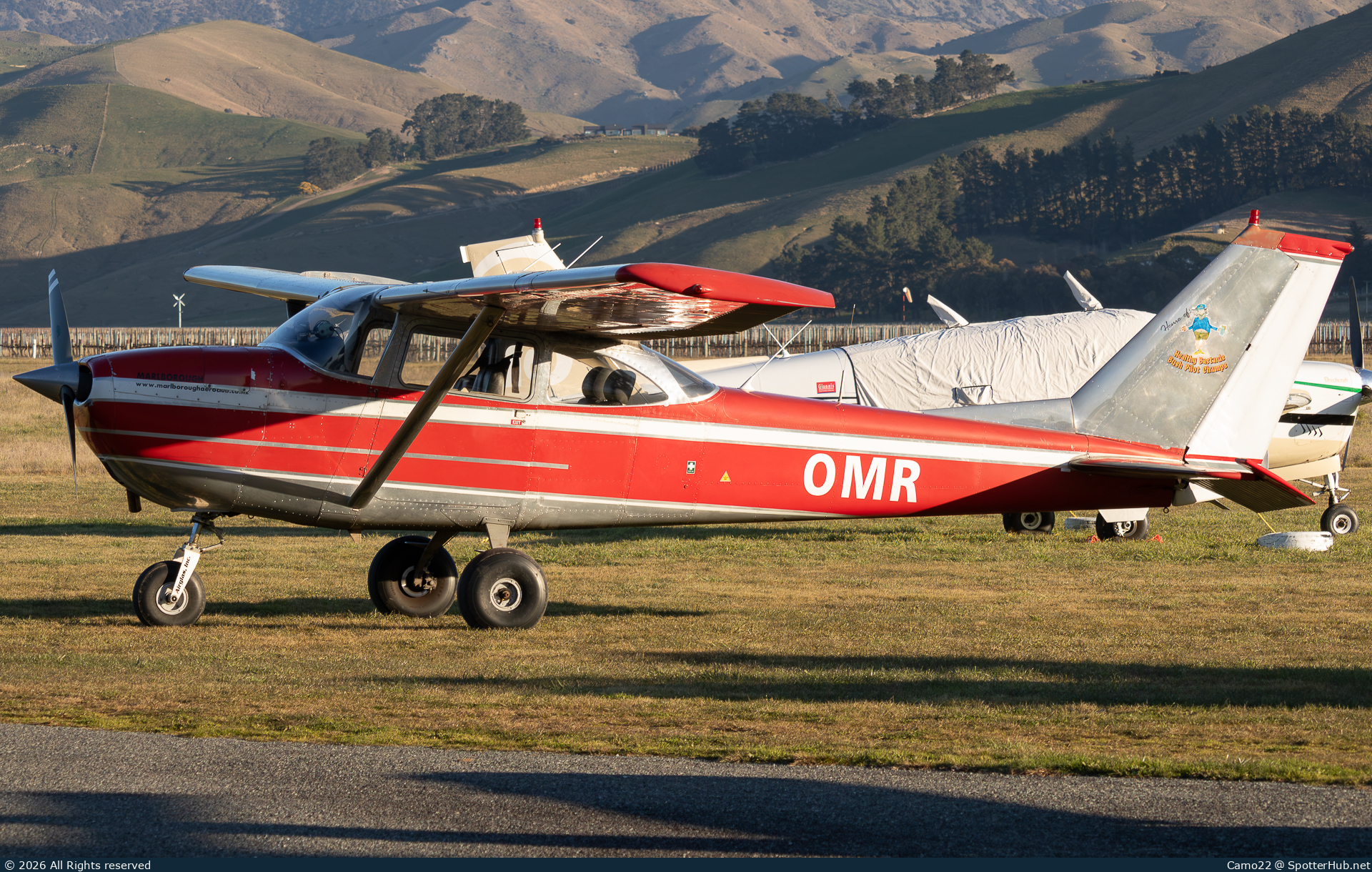 Photo of ZK-OMR - Cessna 172E Skyhawk operated by Marlborough Aero Club