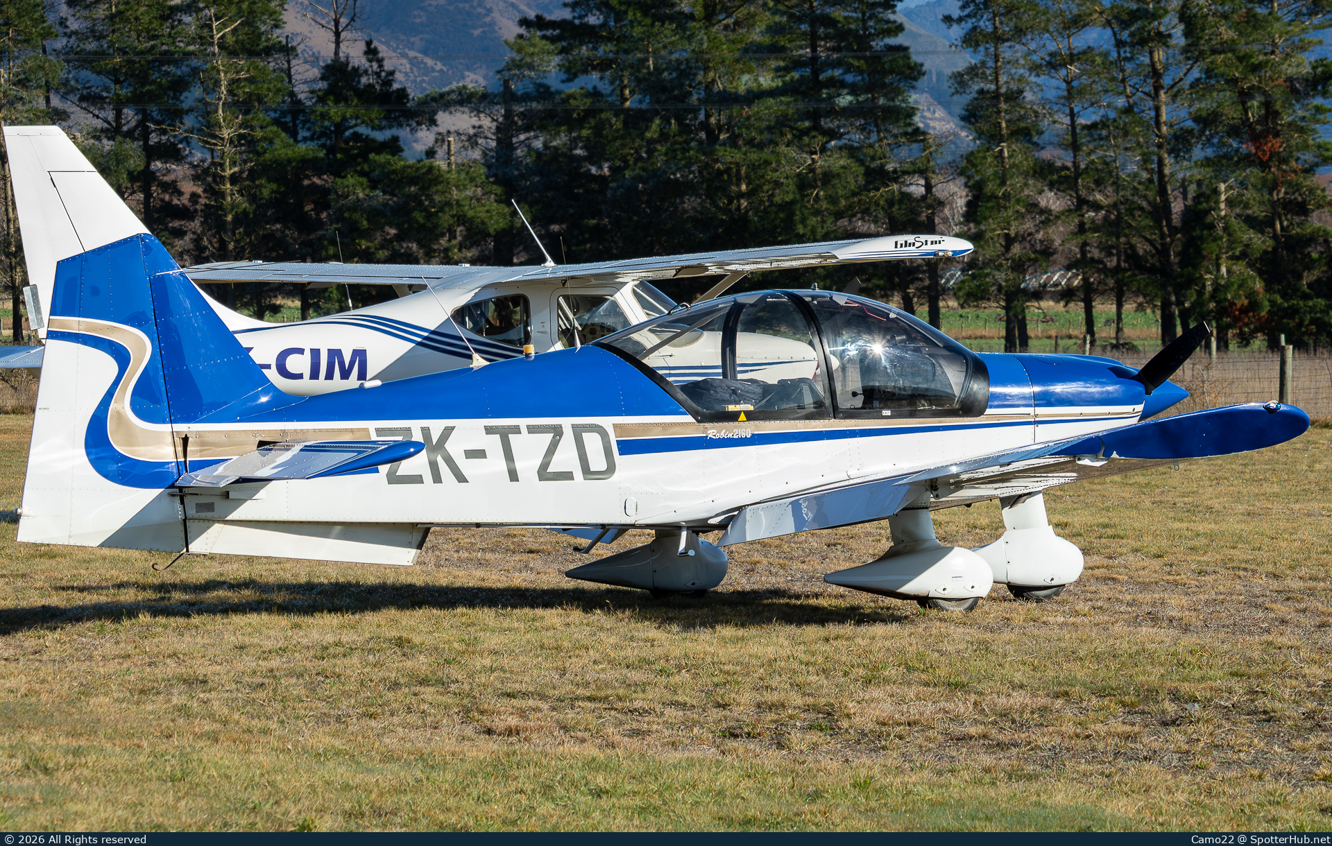 Photo of ZK-TZD - Robin R2160 Alpha Sport operated by Private