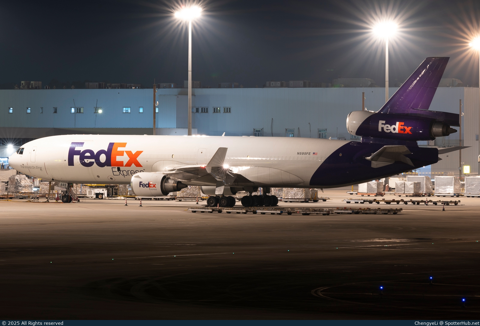 Photo of N595FE - McDonnell Douglas MD-11(F) operated by FedEx